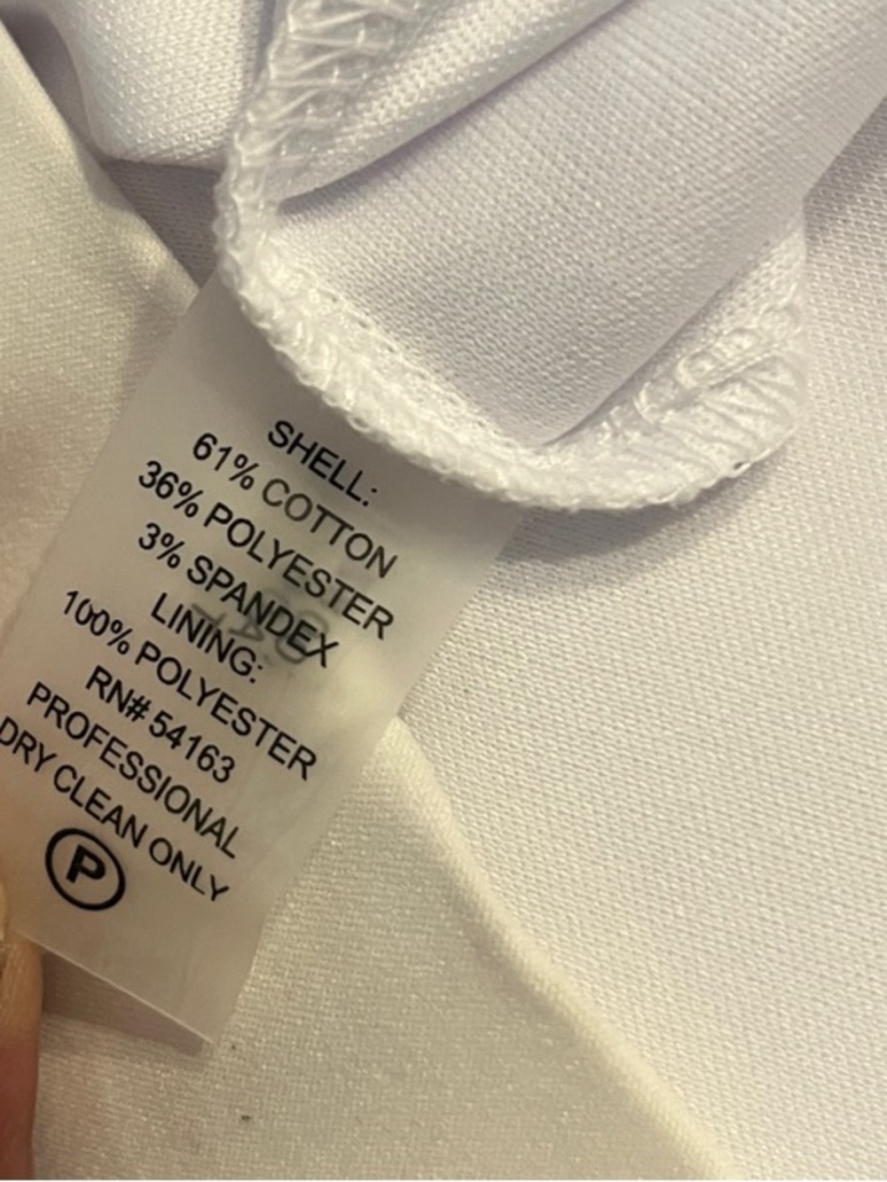 Calvin Klein White Sleeveless Midi Sheath Dress - Picture 13 of 13